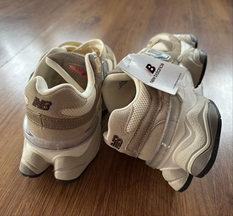 New Balance 9060 бежево с кафяво