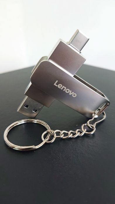 Флаш памет  LENOVO 2TB  2в1 с два накрайника
