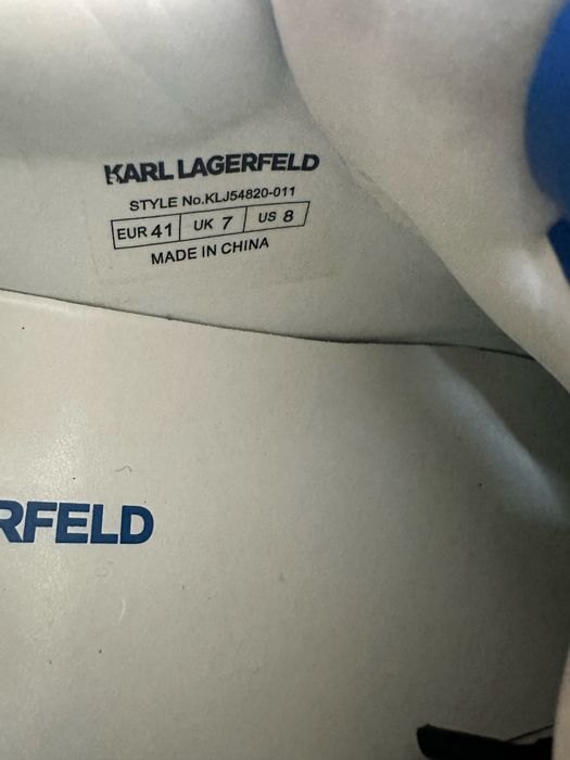 Обувки karl lagerfeld jeans