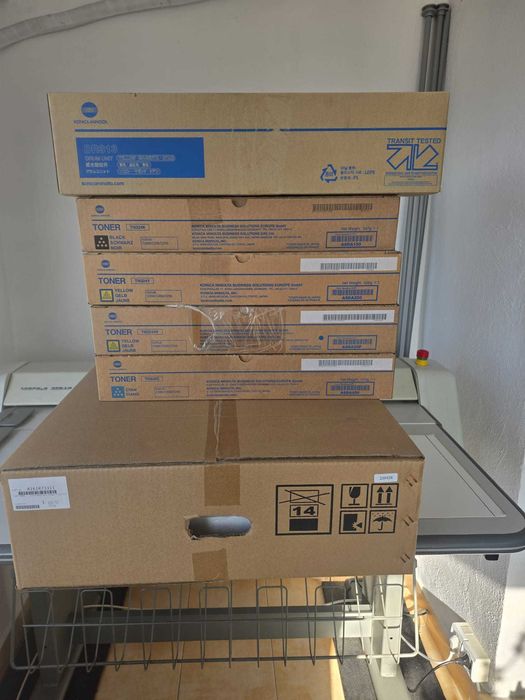 Vand toner, transfer belt si drum units pt Konika Minolta