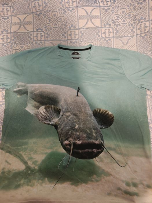 Лот от мъжки тениски (лов и риболов)