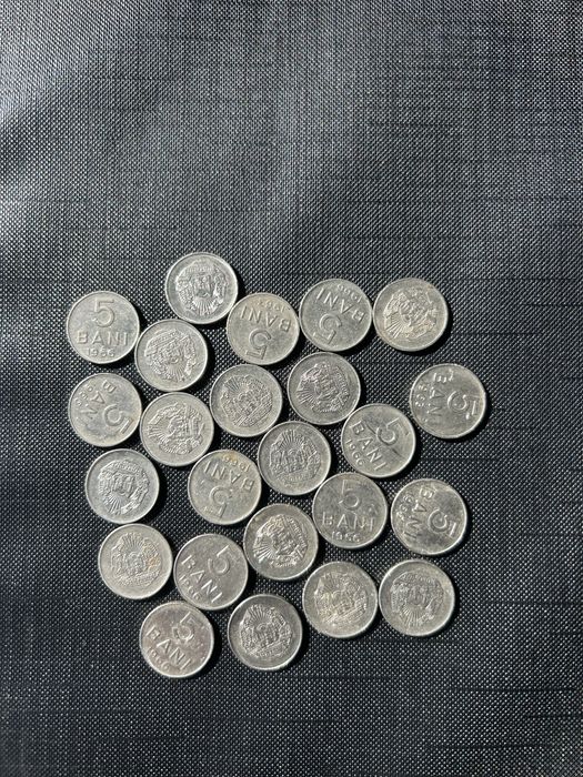 Monede 5 bani din 1966