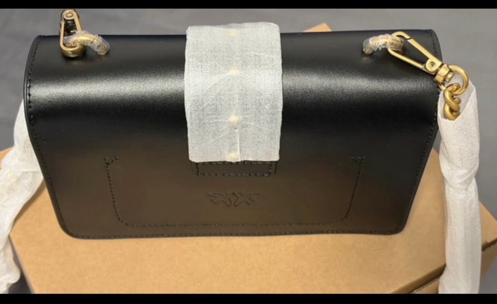 Geantă PINKO Love One Mini – Negru