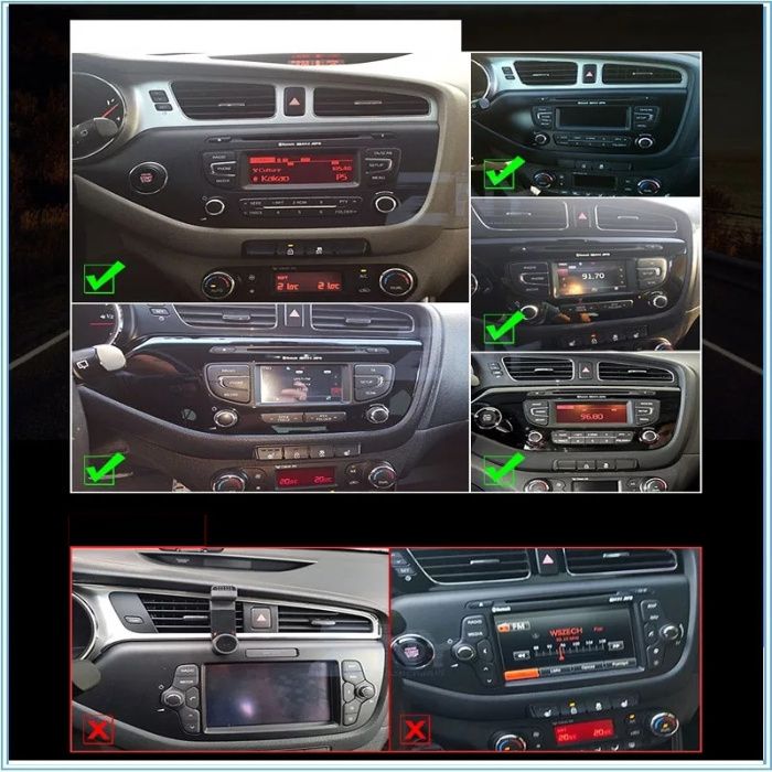 Navigatie Kia Ceed ( 2012 - 2020 ) 4GB Noua Garantie Camera Marsarier