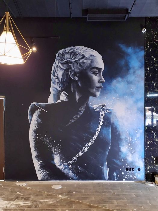 Художник. Роспись стен. Мурал. Аэрография. Картины. Барельеф