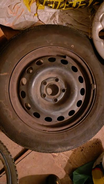 Железни джанти 15"с гуми от Рено еспейс 6.5Jx15 ET50