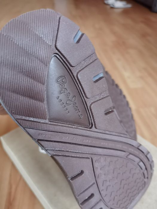 Sneakers Pepe Jeans premium, piele, NOI, 43