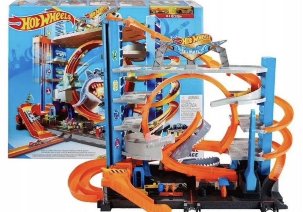 Трек Hot Wheels Mega Garage