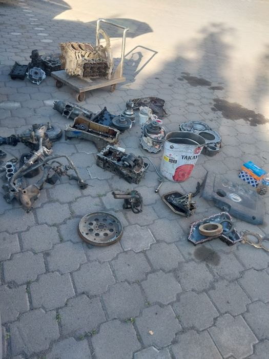 Двигатель и коробка вариатор на Nissan Murano.