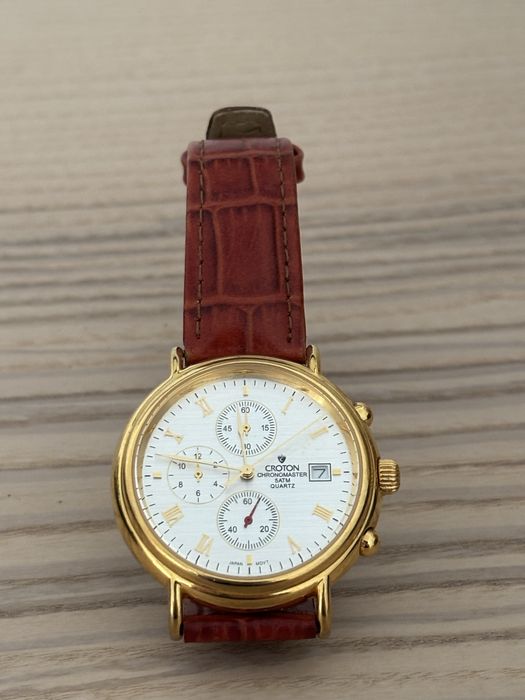 Ceas CROTON catarama de piele