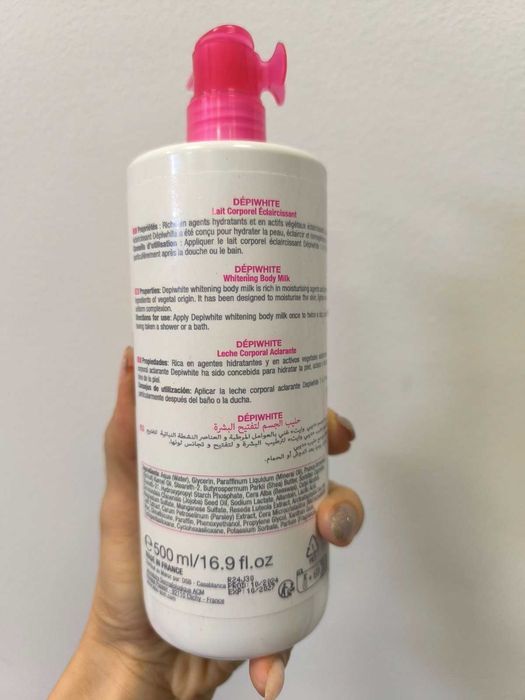 Избелващо тоалетно мляко за тяло ACM – 500 ml