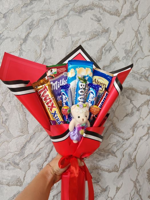 Букет из бабочек, съедобные букеты