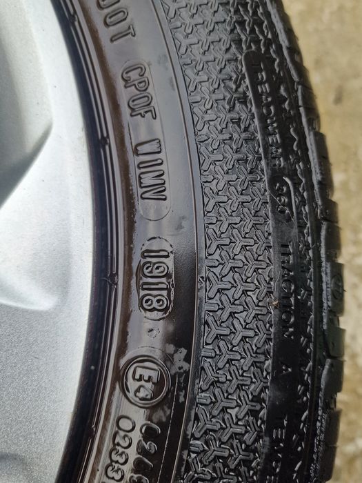 Set doua jante Opel astra h cu cauciucuri vara 205/55/16,an 2018