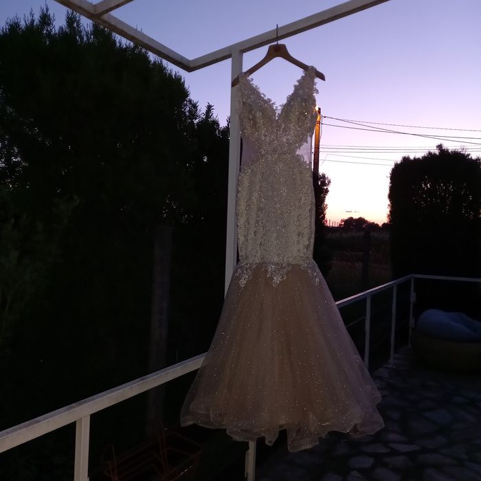 Сватбена/булчинска/бална рокля M-L р-р