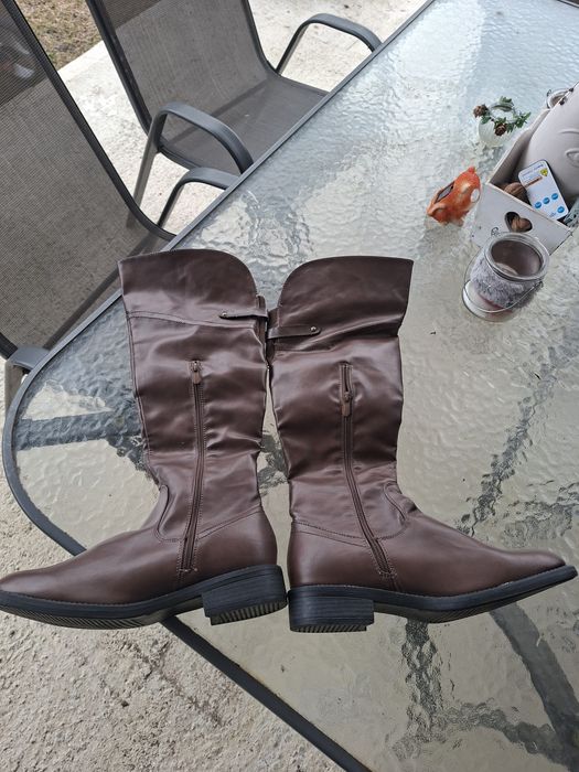 Cizme din piele, de dama