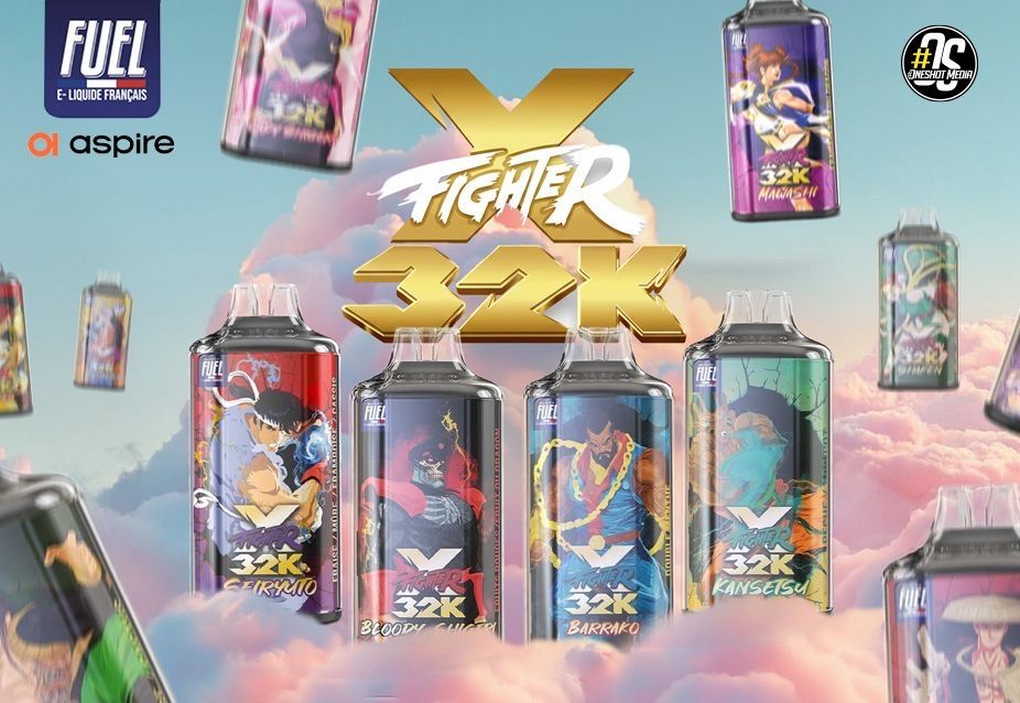 Vape XFIGHTER 32000 Puffs Refill Lichid 2 sticlute lichid