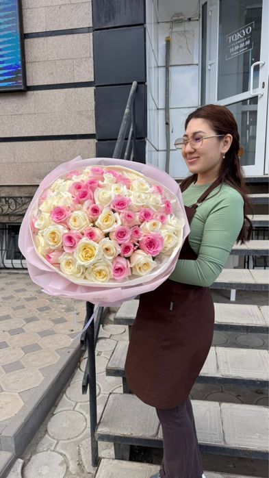 Розы по 500тг! цветы