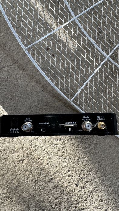 Антена и роутер для интернета