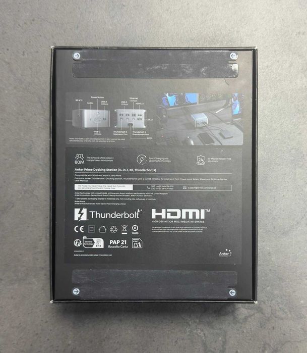 Anker Prime TB5 - Docking Station 14 in 1 [#9913#]