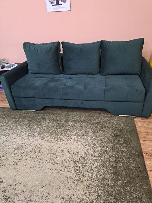 Canapea Extensibilă din Catifea (Bleumarin) noua sau/si scaune-200/buc