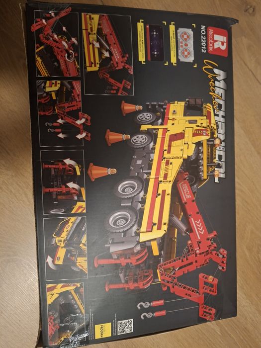 Set lego mechanical wrecker reobrix no.22012 remote control/phone control