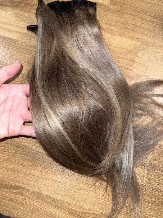 Естествена коса на треса / екстеншъни