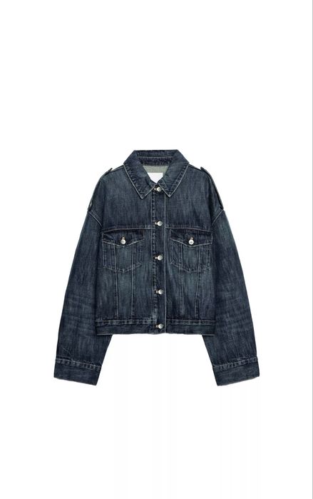 Дънково яке Зара /Zara M размер с етикет