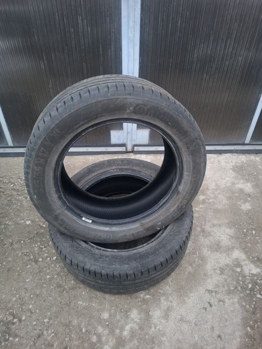 2бр. Летни гуми Continental 225/55/17 дот 2025 грайфер 4.9мм