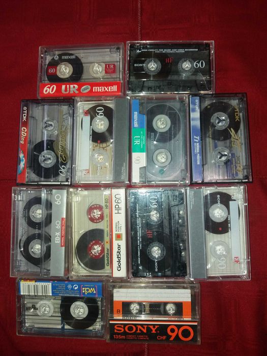 casete audio stare perfecta inregistrate muzica