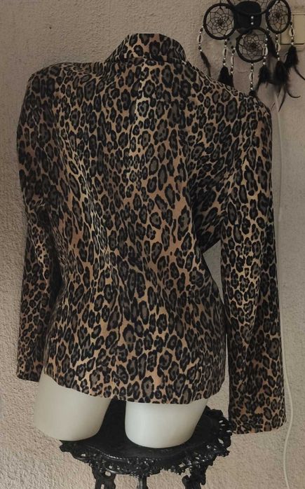 Jachetă animal print - Bianca