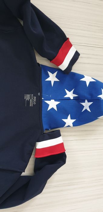 POLO Ralph Lauren USA Tech Performance  M НОВО! ОРИГИНАЛ! Мъжки Суичер