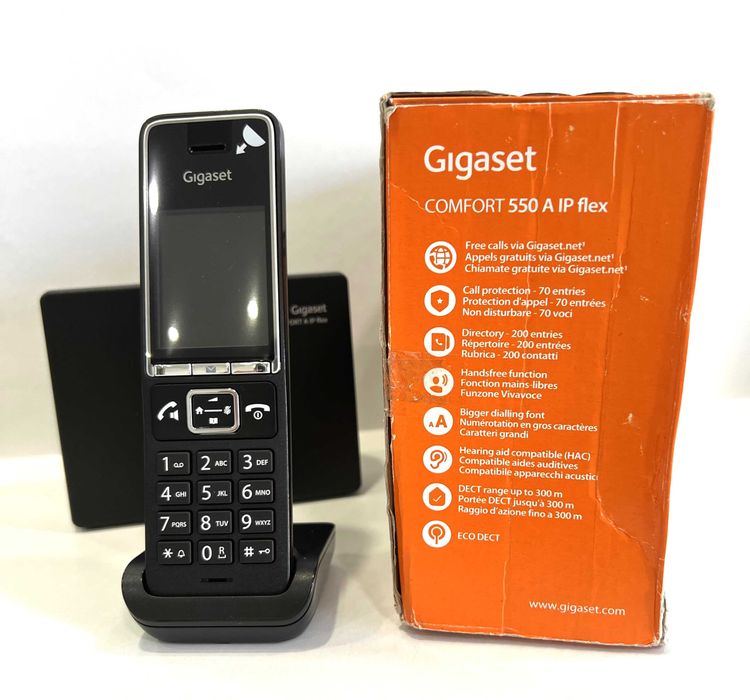 Telefon fix Gigaset Comfort 550 A IP flex, NOU!
