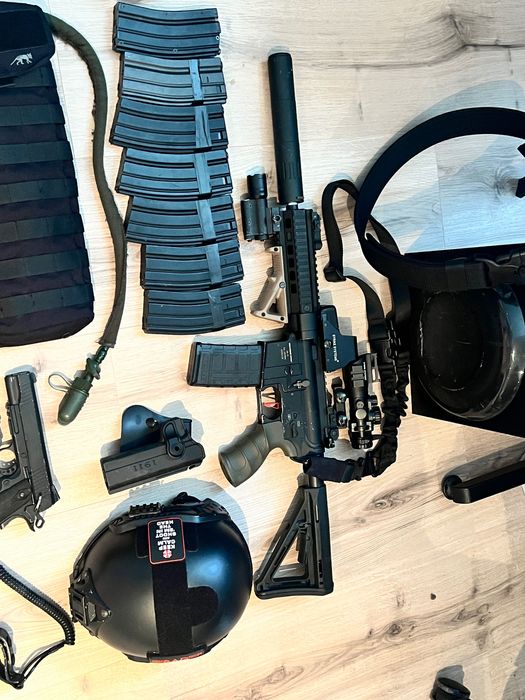 Oberland m7 Airsoft modificat! Plus Colt Glock defect!