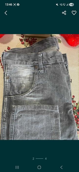 Blugi barbatesti gri WRANGLER