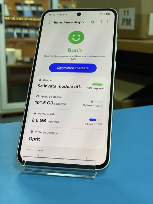 Samsung S24 FE 128GB, Garantie 12 luni | Lensun