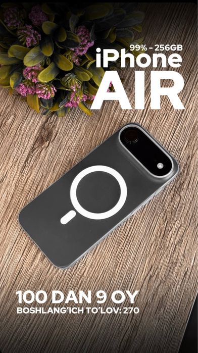 Iphone Air nasiyaga