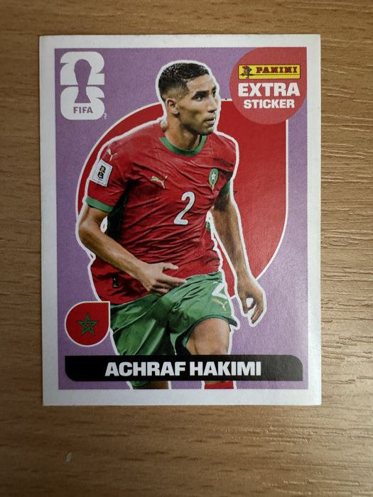 Panini Extra Sticker HAKİMİ + VALVERDE
