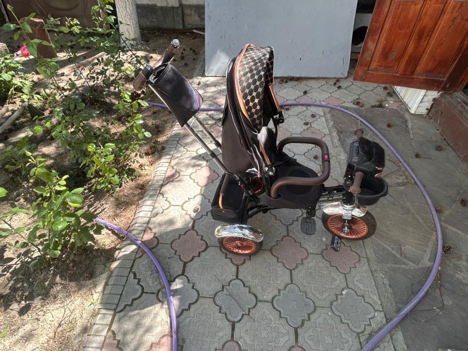 Детский велосипед не пользовались