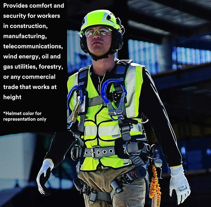 Защитна каска за глава 3M SecureFit, X5003-ANSI, син