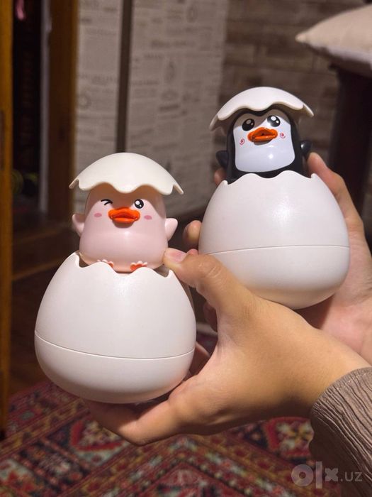 Игрушки для ванной в виде пингвинов