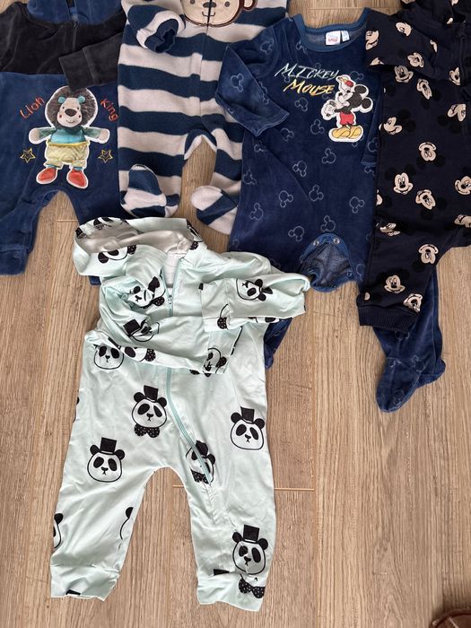 Бебешки ромпъри 7 бр, размер 68