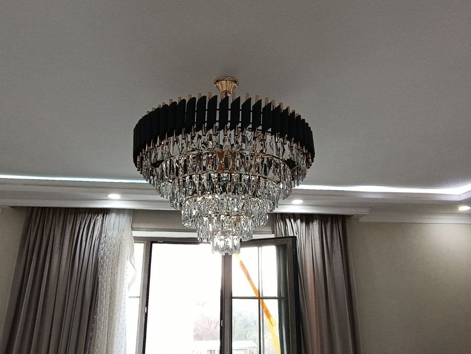 Люстра установка. Lyustra yig‘amiz o‘rnatamiz 80 000 dan boshlab