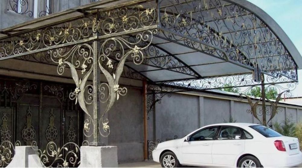 naves, darvoza, perila, цех, изготовление, качества
