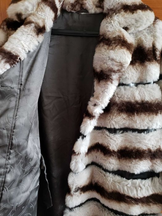 Чинчила - палто от естествен косъм