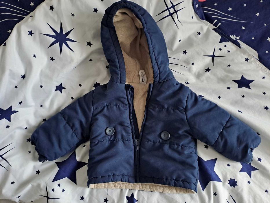 Geaca bebe baietel marime 62
