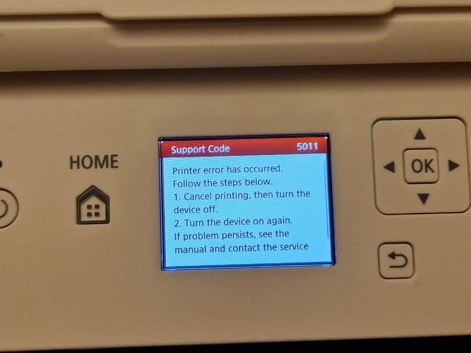 Принтер Canon TS5151 - С грешка / За части