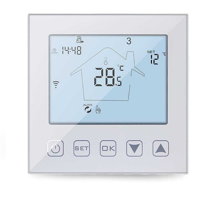 Termostat SMART WiFi, KetoTeK,incalzire pardoseala, REDUS de la 215RON