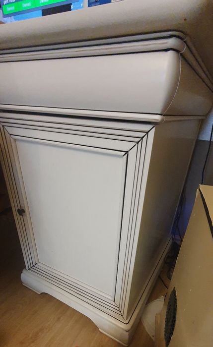 Birou alb Mobexpert Jazz lemn masiv