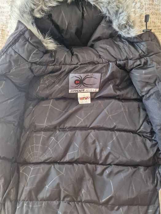 Spyder оригинално ски яке, ново, 128, черно с червено