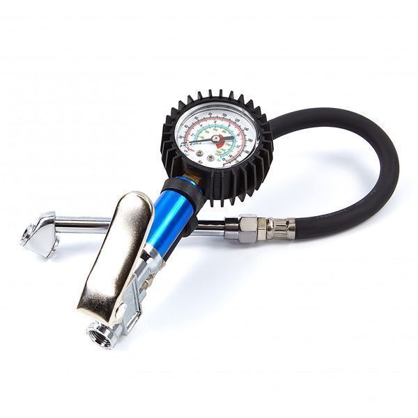Пистолет за помпaне на гуми с манометър 0-15 бара 0-220psi